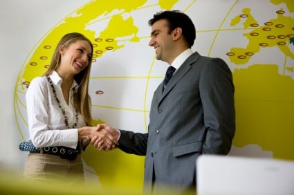 university representatives forming global study abroad partnerships